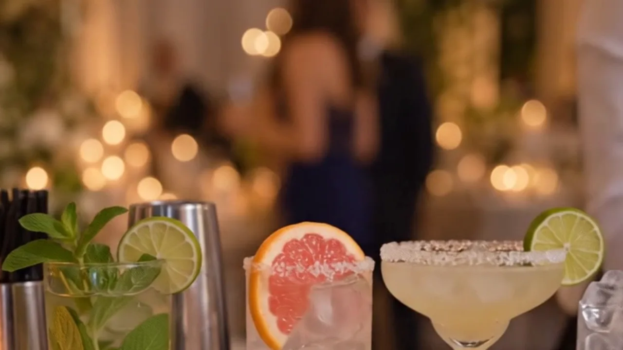 Cocteles listos para servir