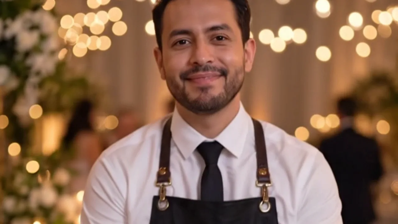 Servicio de barra en un salón de eventos