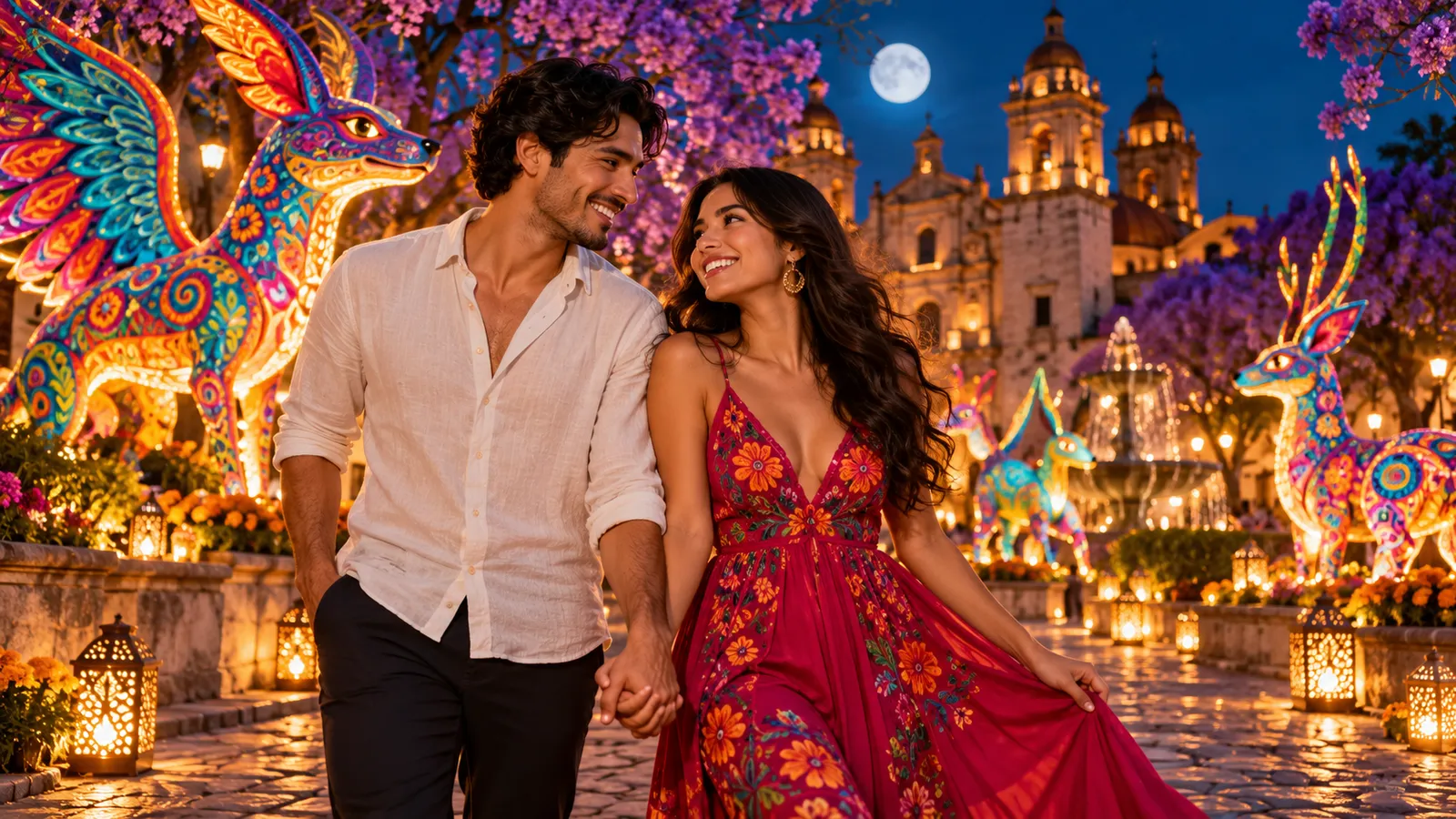 Parejas y Viajes en el Tiempo: Cita de Ensueño Alebrije