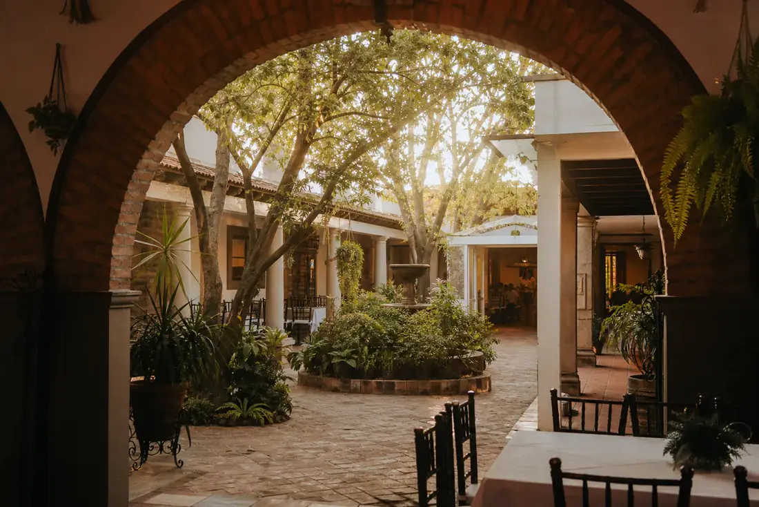 Patio interior