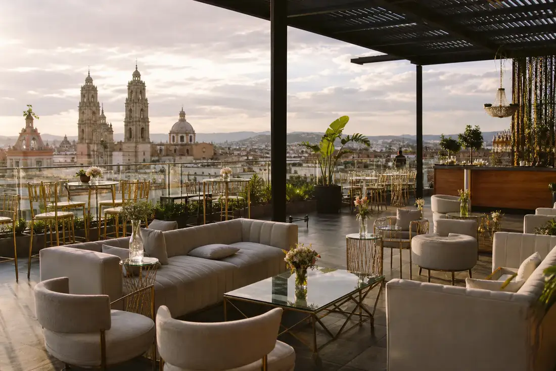 Terraza Real del Bajío — Terraza panorámica, salón para eventos en Centro Histórico, León